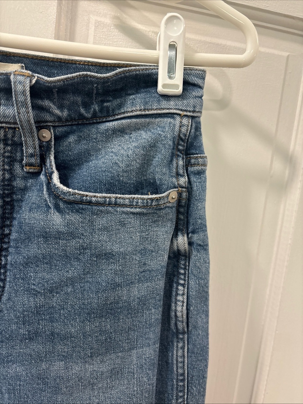 Madewell Women’s High-Rise Bootcut Jeans Medium Wash Size 24 Stretch Denim EUC - Picture 3 of 10